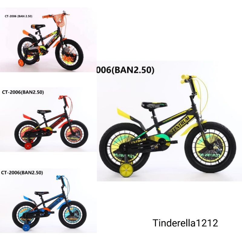 Sepeda BMX 12" Centrum 2006 Ban 3.0