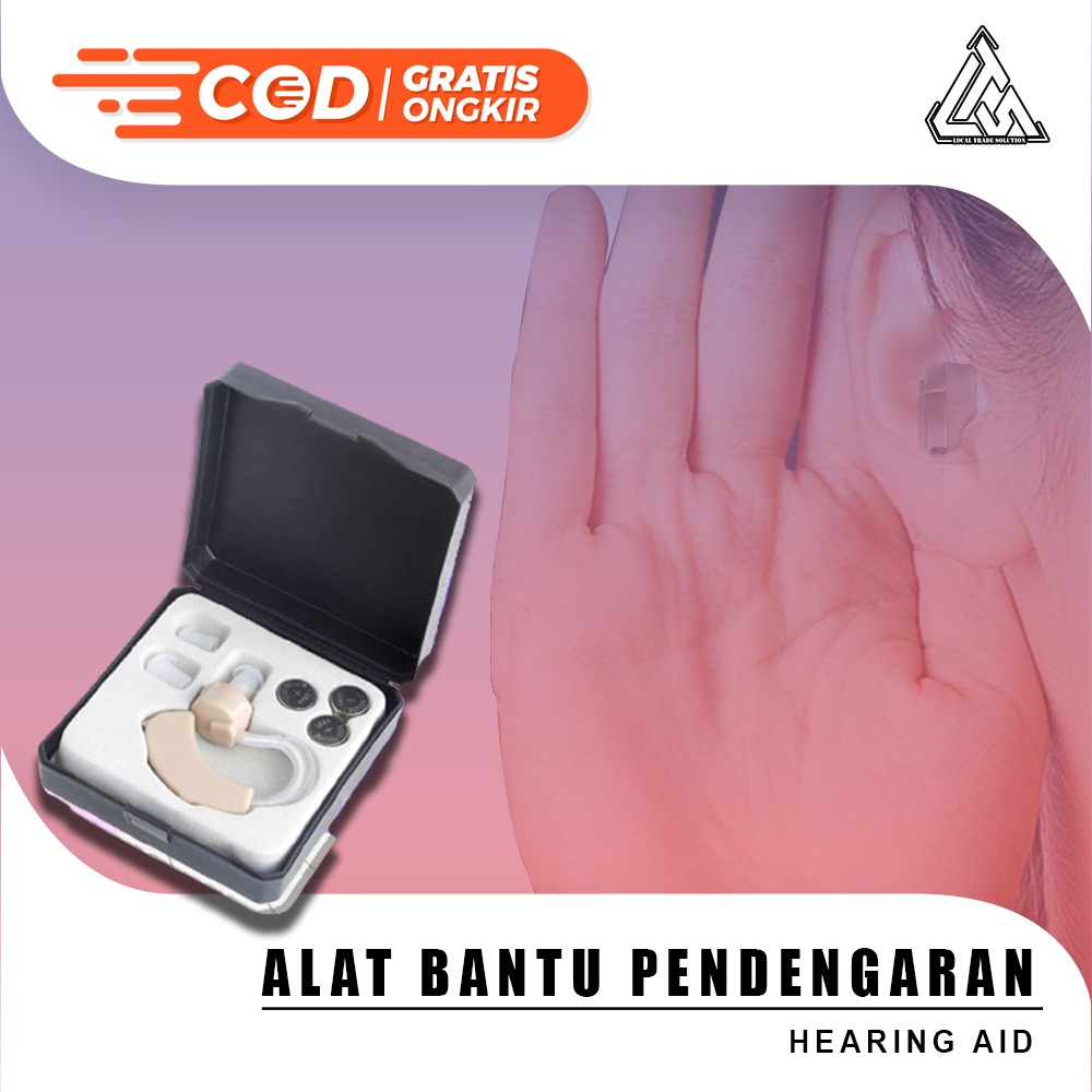 Alat Bantu Dengar Telinga Tuli Orang Tua Hearing Aid Pengeras Suara Tanpa Kabel Penguat Suara Untuk Mendengar