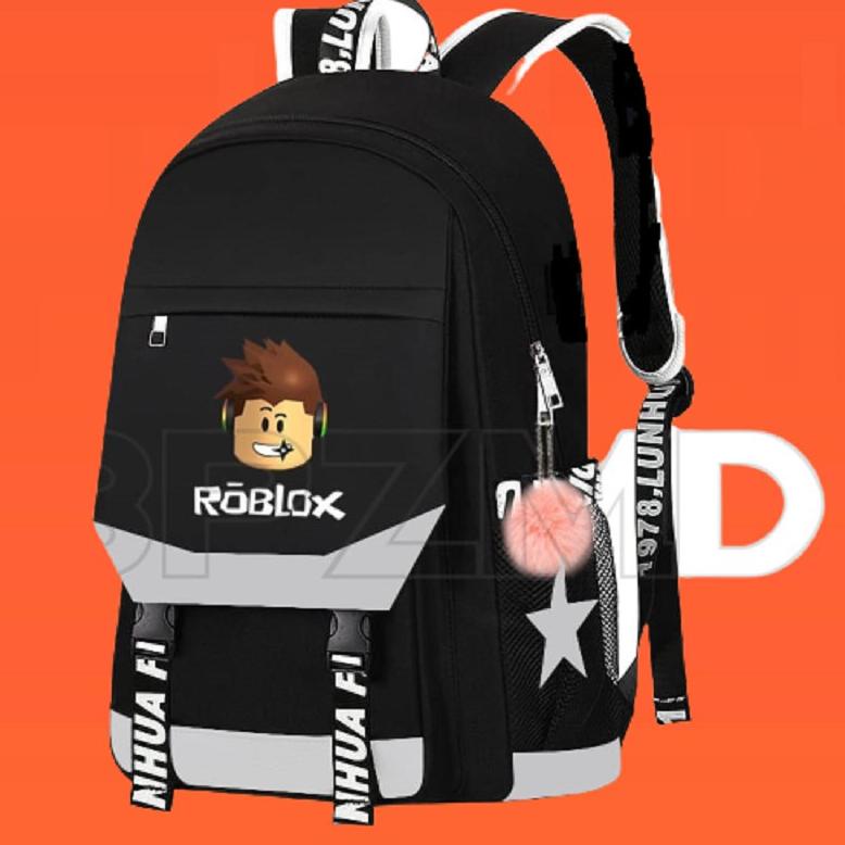 Azlan_Shop06 - Tas Sekolah Anak/ Taspunggung/Tasmain/ Tasgaya/ Tasmurah/ Tas Motif Roblox Bintang