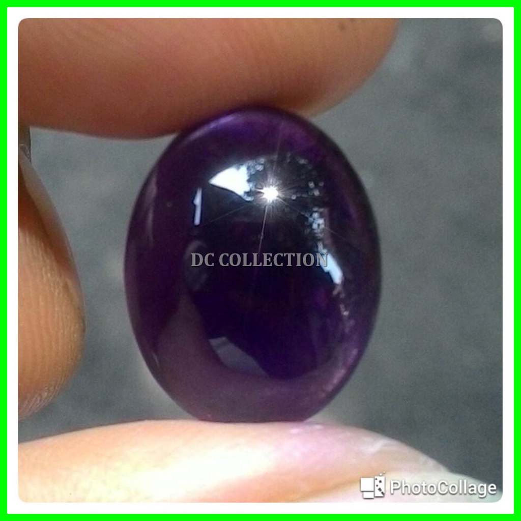 NATURAL BATU AKIK KECUBUNG UNGU TERONG KALIMANTAN PANGKALAN BUN NATURAL AMETHYST TERMURAH