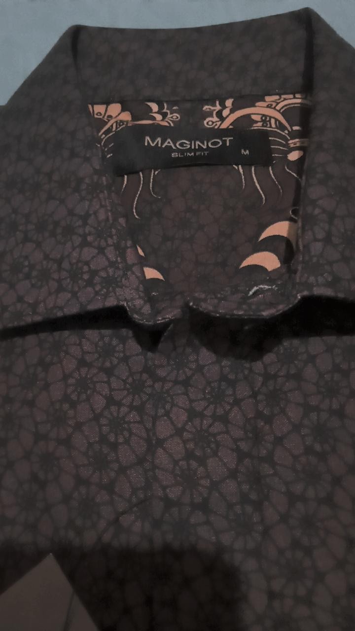 Maginot Kemeja Batik 3.0 Cakra-ls Lengan Panjang Pria