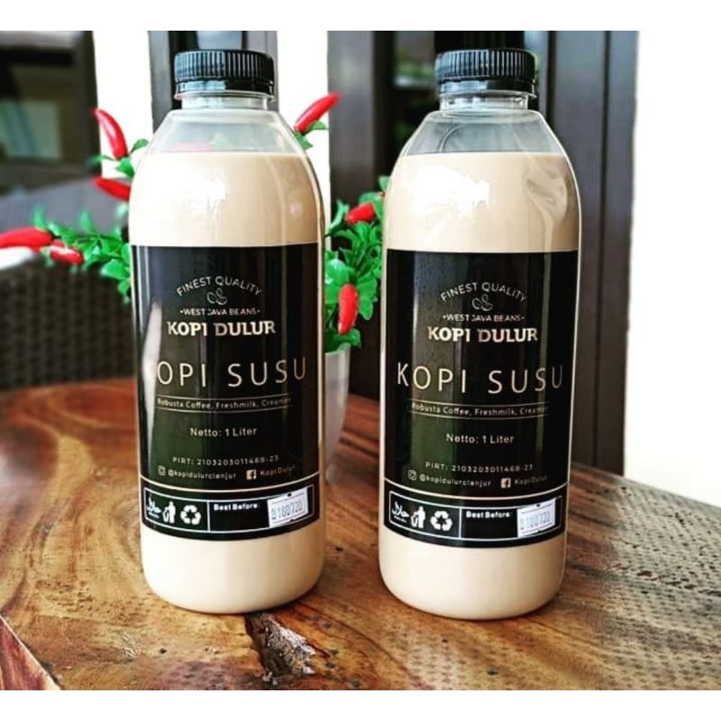 

kopi susu 1 liter