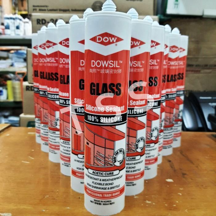Dowsil Glass Acid Lem Kaca Sealent Silikon Asam 300Ml