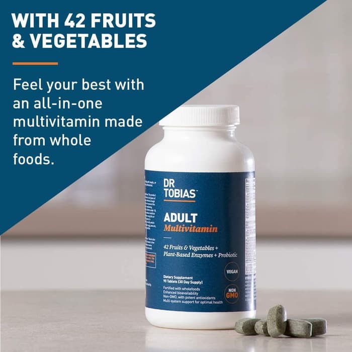 Dr Tobias Adult Multivitamin 90 Tablets