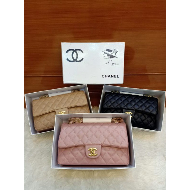 Chanel Classic Caviar Gold Series