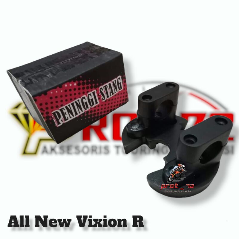 Riser Peninggi Dudukan Stang All New VIXION R Model Batman