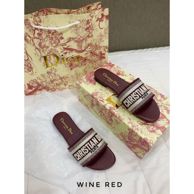 Christian Dior Dweel Flat Sandal