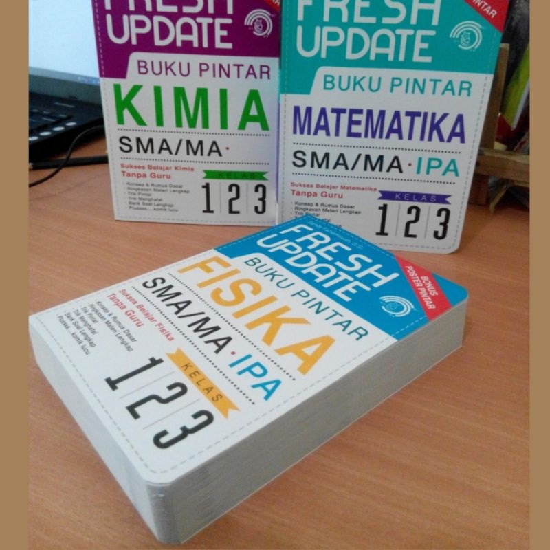 Big Sale - Fresh Update Super Pintar FISIKA - KIMIA - MATEMATIKA - SMA-1