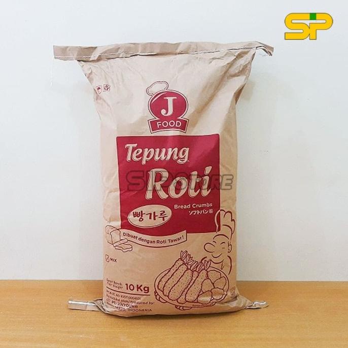 

PROMO TEPUNG ROTI J FOOD 10 KG -PANIR