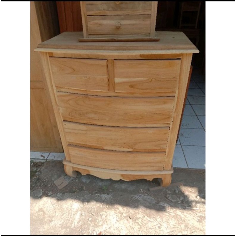 Naks laci jati, drawer laci minimalis jati berkualitas