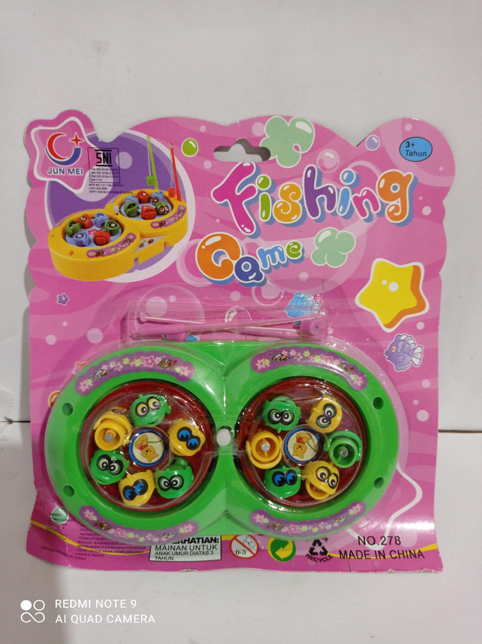mainan anak fishing game/mainan pancing kecil