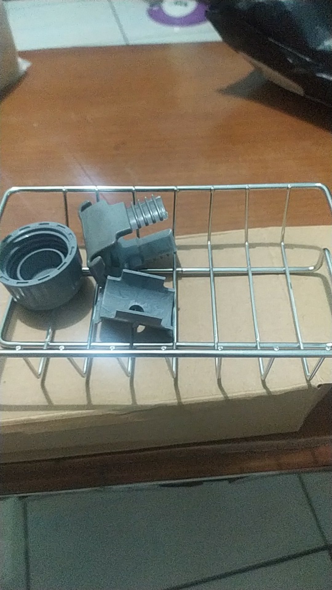 Storage Rak Gantungan Peralatan Dapur Keran Air Sabun Sponge Cod