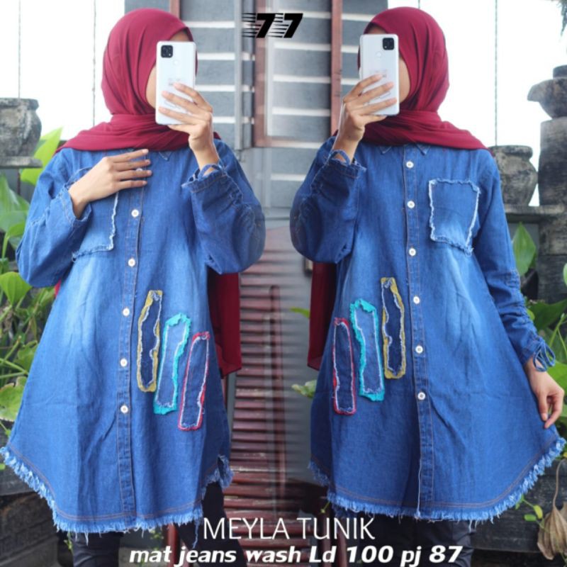 MEYLA TUNIK JEANS 281220