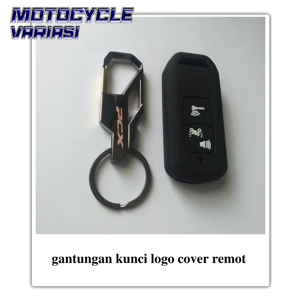 Cover Remot Pcx 160 + Gantungan Kunci Pcx 160 Bahan Stainless Premium