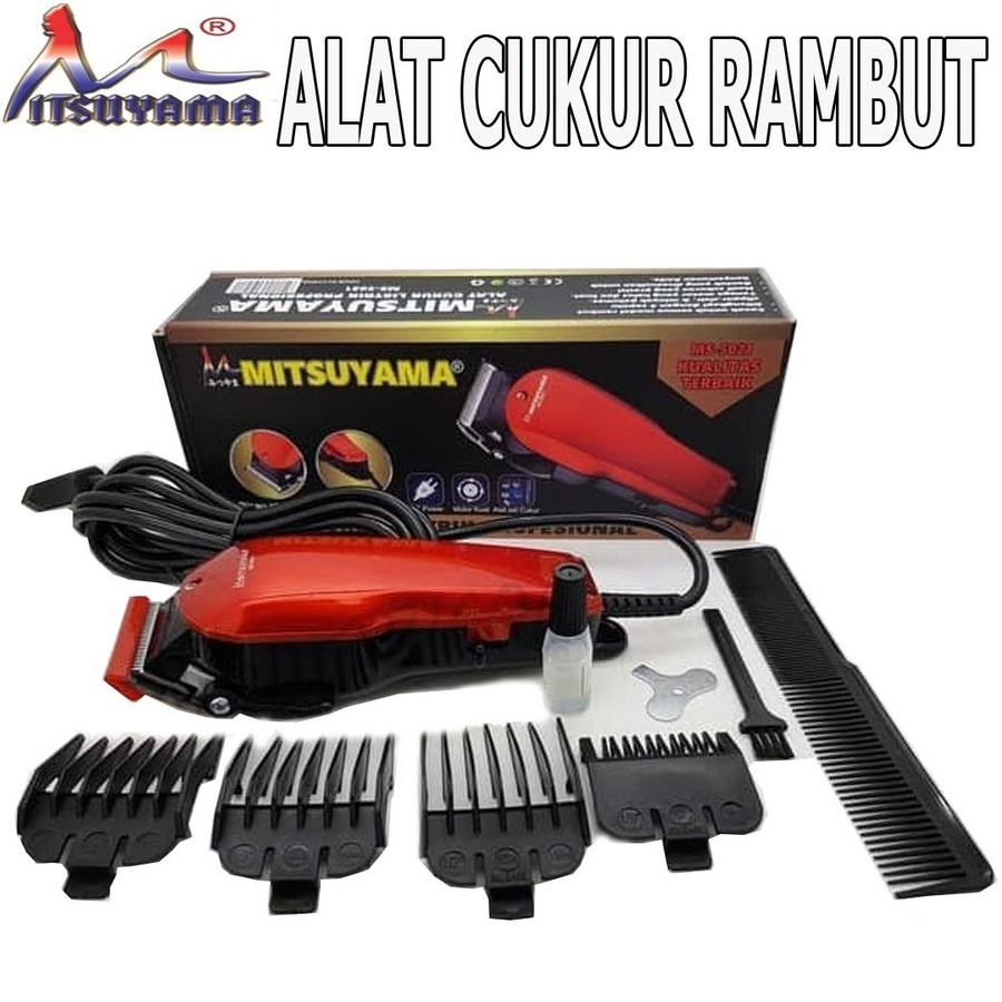 Alat Cukur Rambut Hair Clipper Electrik Mitsuyama MS-5021