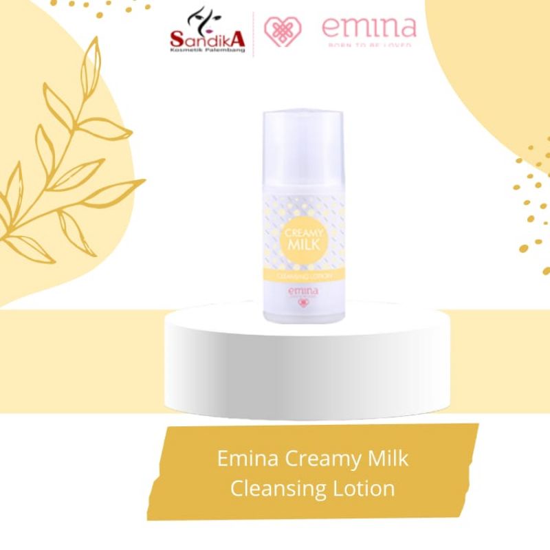 EMINA Face Cleanser Creamy Milk Cleansing Lotion 50ml