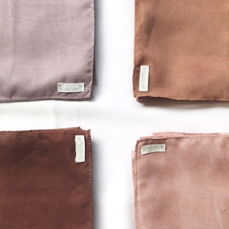 Ranana Paris Premium/ Jilbab Segiempat Paris/ Jilbab Paris Premium