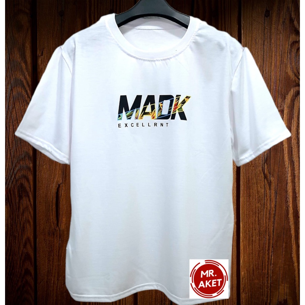 COD!!KAOS PRIA DEWASA LENGAN PENDEK MOTIF MADK BAHAN KATUN/KAOS OBLONG COWOK TERKEREN HARGA MURAH BANGAT