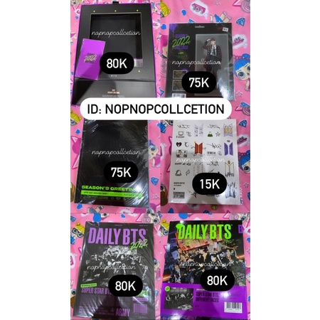 Season's greetings bts 2022