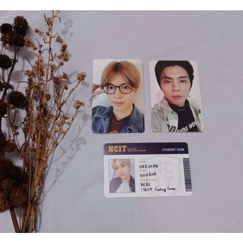 MD NCIT PHOTOPACK NCT 127 PHOTOCARD / PC ID JOHNNY YUTA HAECHAN (baca desc)