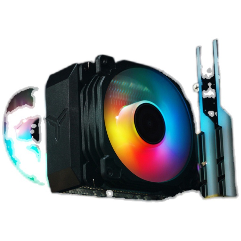 Bt CR1300 3pipa Panas Tower 9cm 4pin PC Komputer Pendingin CPU Cooler Fan RGB 12V PWM Radiator Heatsink Untuk AMD/Lga151