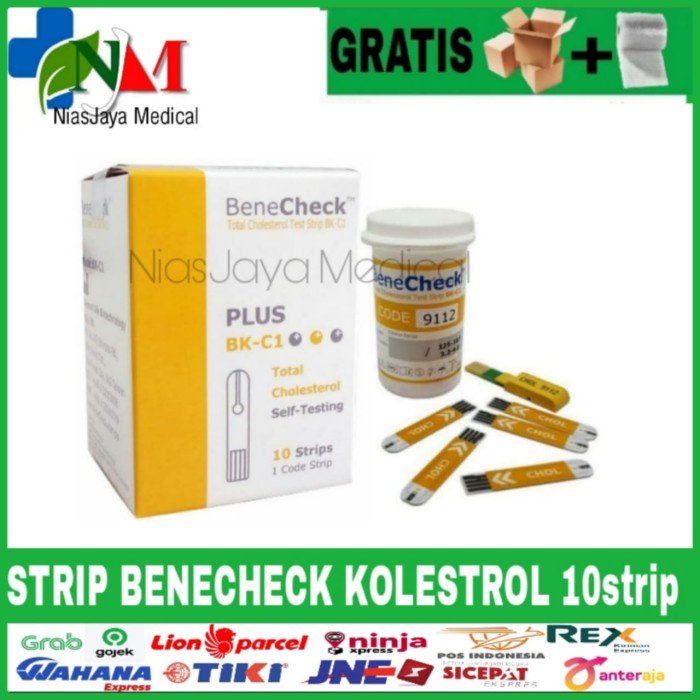 Strip BeneCheck kolesterol/Strip Cholesterol Benecheck/Strip Benecheck