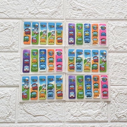 

Stick Note Plastik Pembatas Buku Hologram TAYO