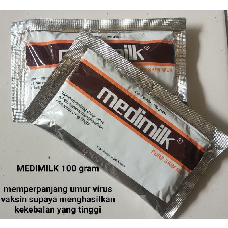 medion-medimilk 100 gram susu pelarut vaksin