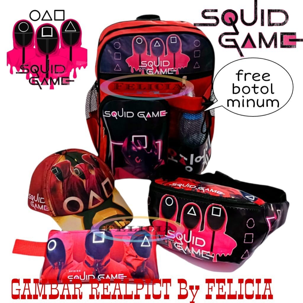 Tas Anak Scary Games Paket 5 In 1 Tas Sekolah Untuk Anak Paud Dan SD