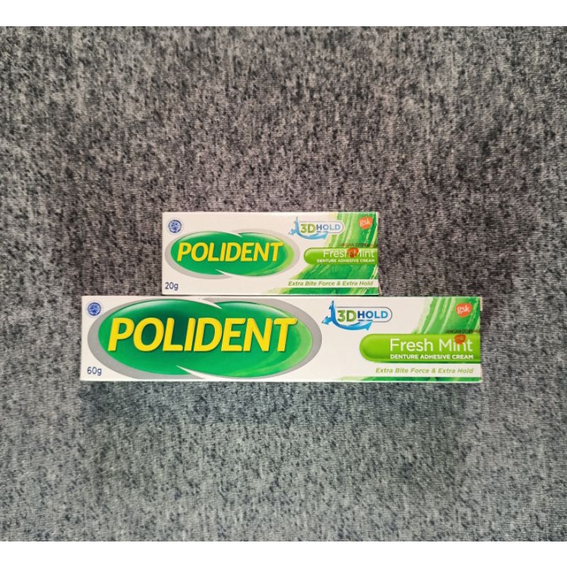 Polident Lem Gigi Perekat Gigi Palsu