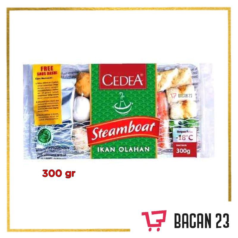 Ikan Olahan Steamboat Cedea 300gr / Shabu Shabu Set / Bacan 23 - Bacan23