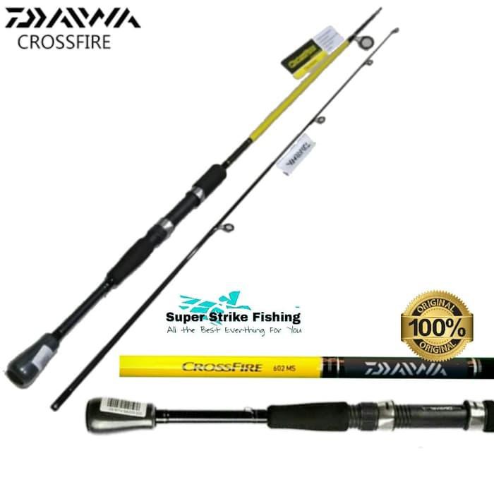 Jual Joran Rod Pancing Spinning Daiwa Crossfire 602ms 180 15lb Japan Style Murah Shopee Indonesia