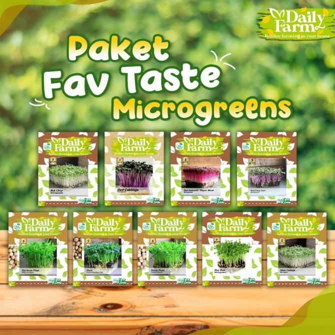 

Paket Microgreen FAVORIT TASTE - Daily Farm