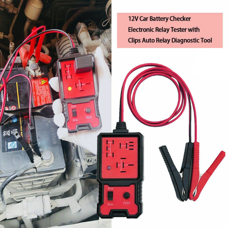 Cre Alat Tester Relay Aki Kendaraan 12V Universal