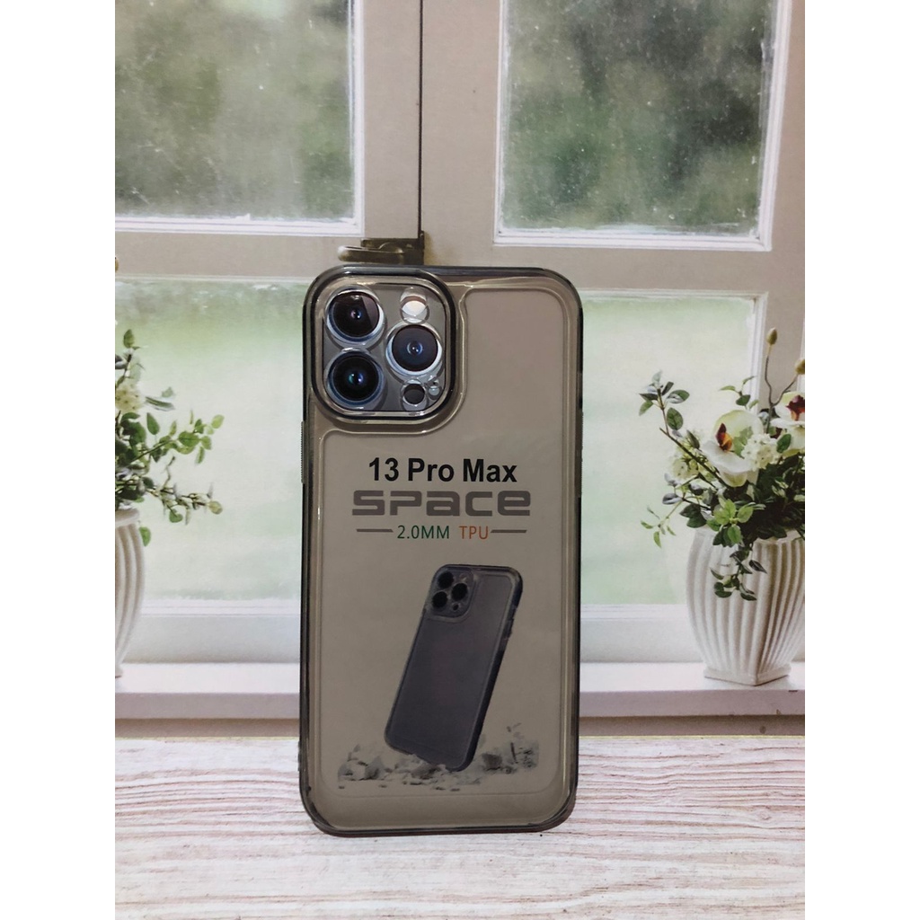 CASE IPHONE 13 PROMAX CLEAR CASE TPU SOFT CASE BENING SPACE