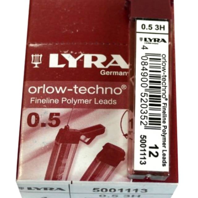 

Isi Pensil Lyra 0.5 3H