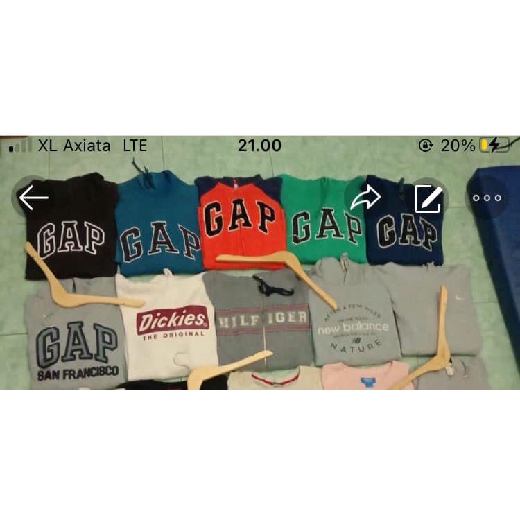 borongan hoodie dan CN branded