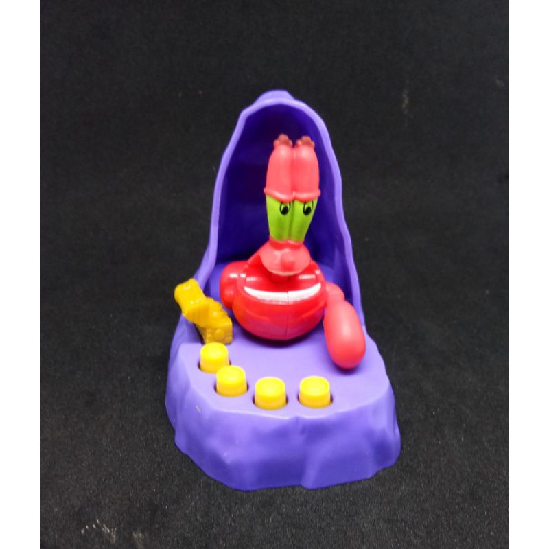 Action figure Spongebob McDonald Spongebob Happy Meal Patrick MCD Murah Meriah-17. Tuan Crab marah