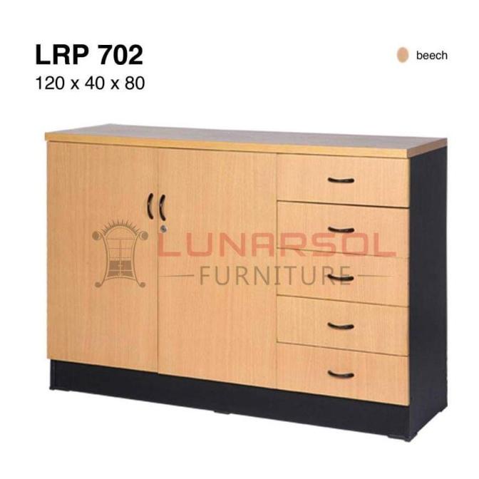 

Lemari Arsip Kantor Rak Pendek + Laci LRP 702 Lunar