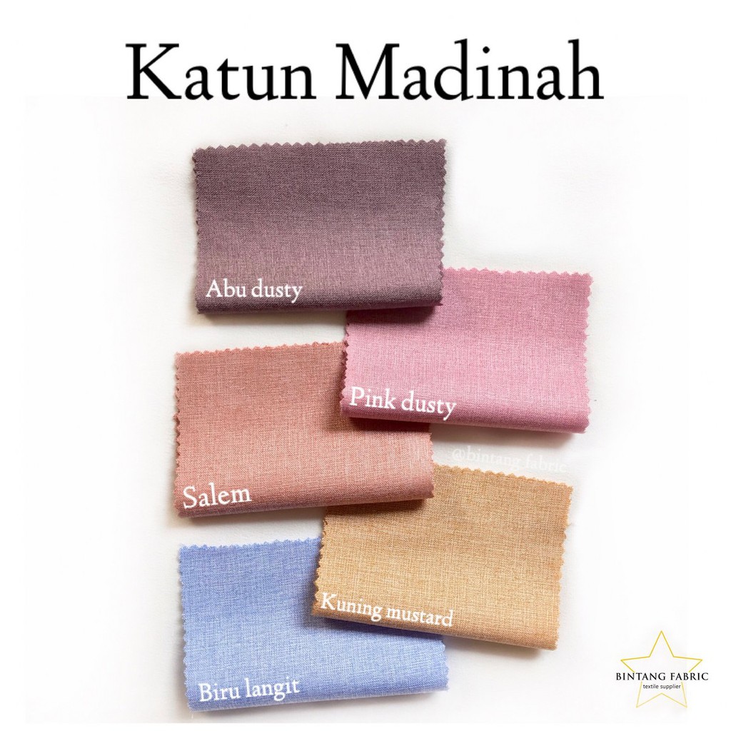 RB Bahan Kain Katun Cotton Madinah Fodu 1 meter