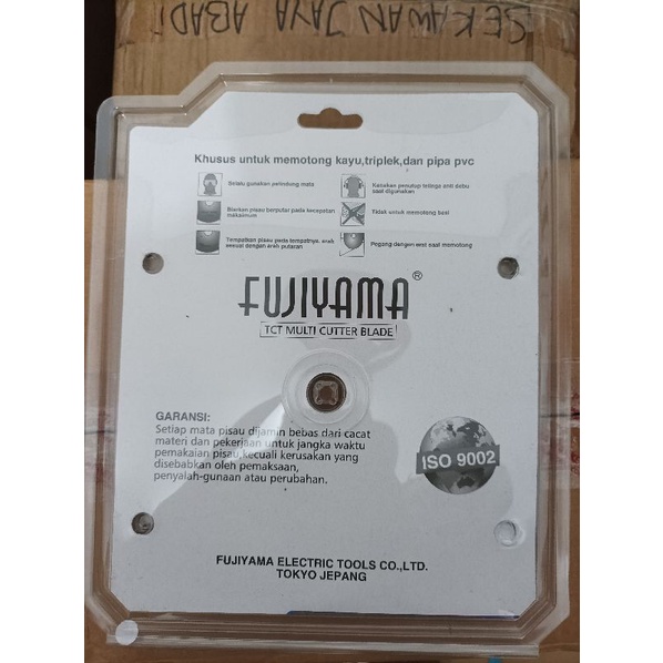 Saw  blade 7&quot; x 40T Super Tipis FUJIYAMA / Mata potong circle Kayu 7 inch Extra Thin JAPAN QUALITY