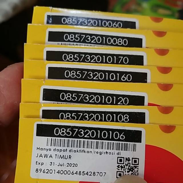 SALE 15K Nomor Cantik Im3 0857 3201 0855 dkk Telor ABAB Indosat Ooredoo Murah