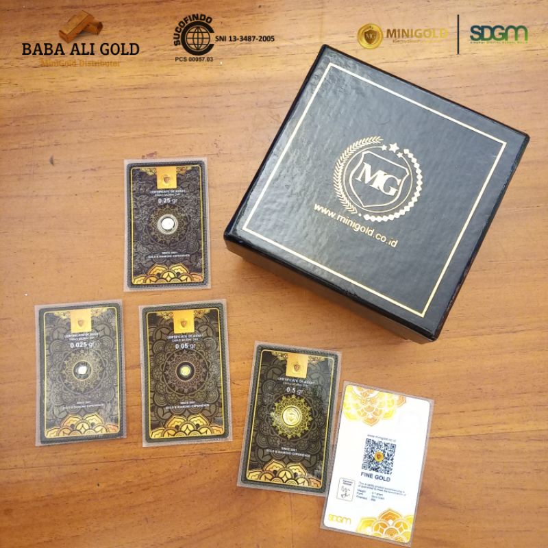 MiniGold 0.25 sd 0.5 gram Black Series