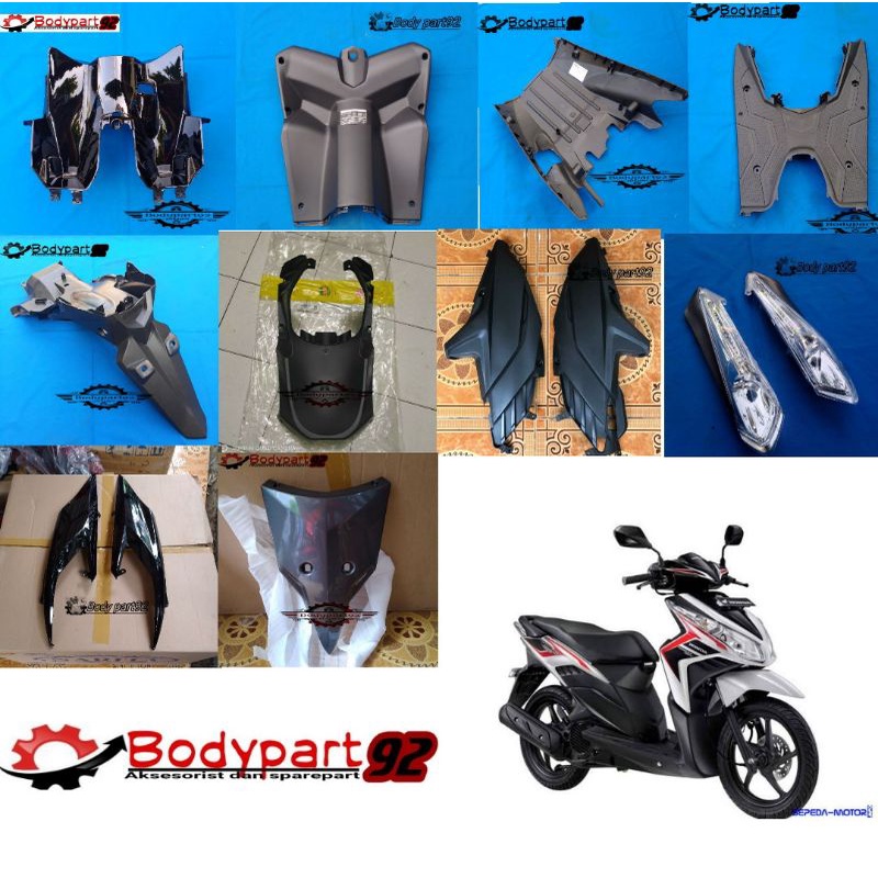 Cover Body Kasar Vario Techno Tekno 110 CBS  2009 2012 Lokal jkt
