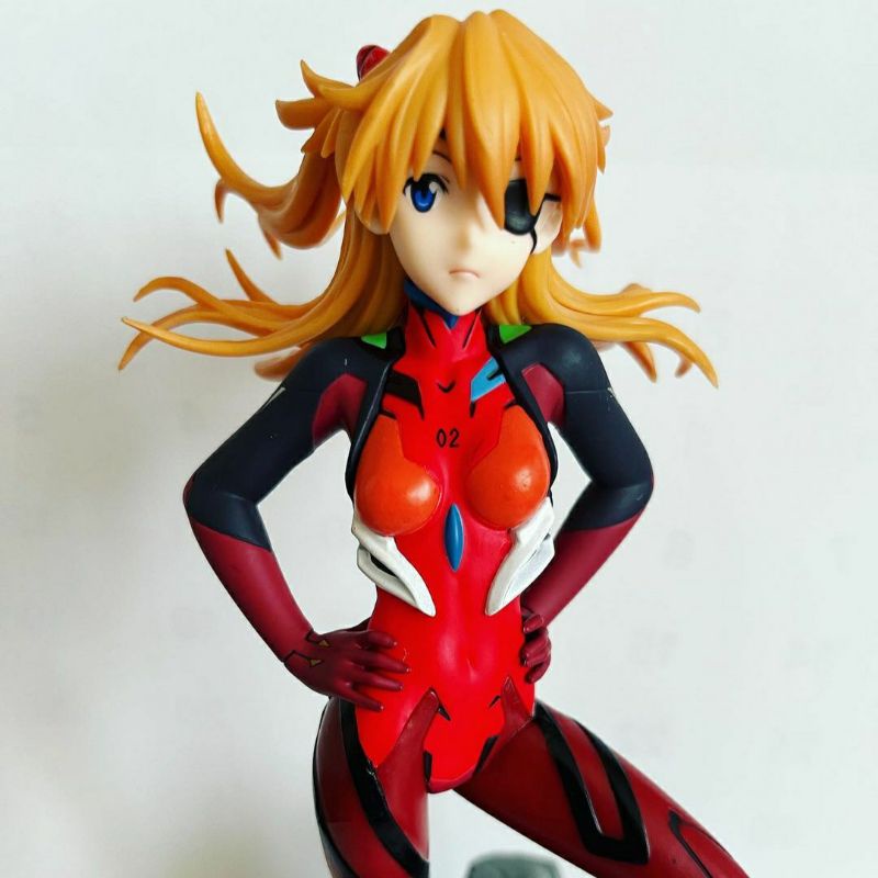 Action Figure Asuka Shikinami Evangelion Sega