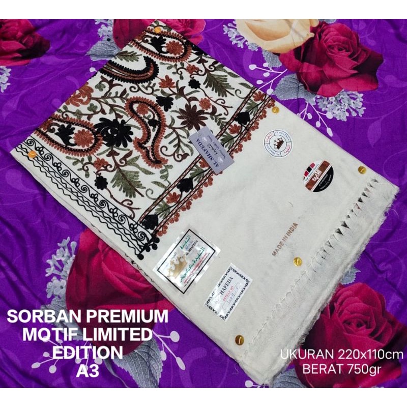 Sorban Kashmiri Full Sulam Premium Motif Limited Edition