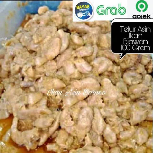 Telur Asin Ikan  Gabus Haruan Bawan Biawan 100 Gram