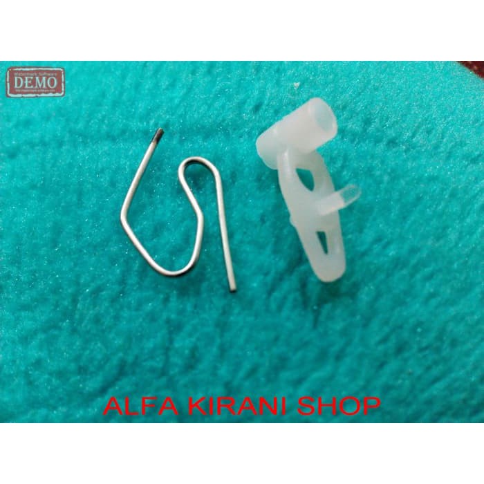 paket kawat & plastik kait cantolan besi gorden gordyn hordeng gordeng