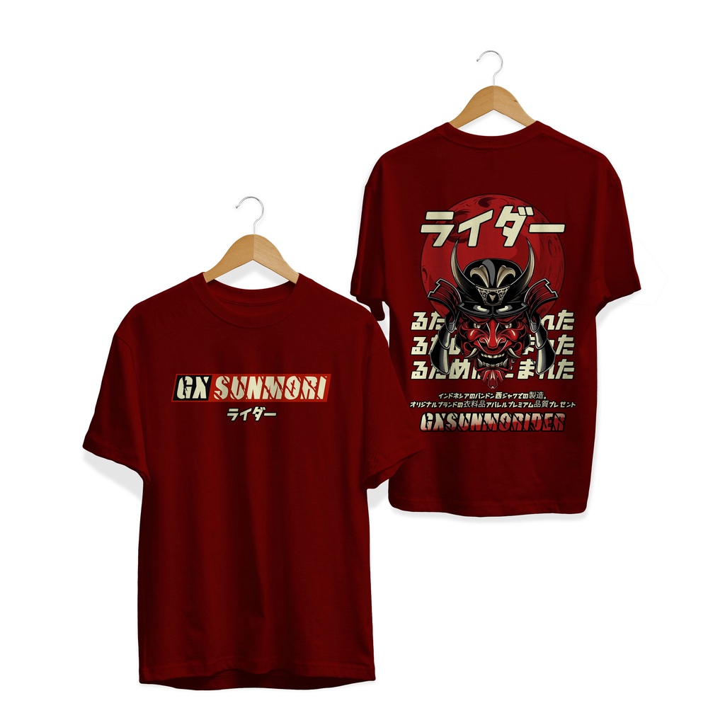 HOODIE / KAOS SUNMORI LOGO ONIMOSTER GX RIDER KATUN PREMIUM BEST SELLER