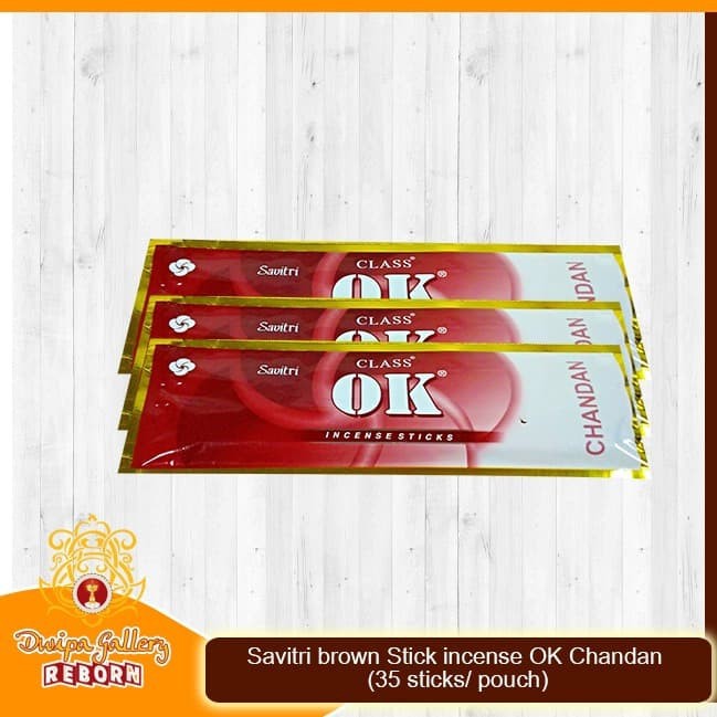 Dupa/Hio Wangi India Savitri Pouch Stick Incense Ok Chandan